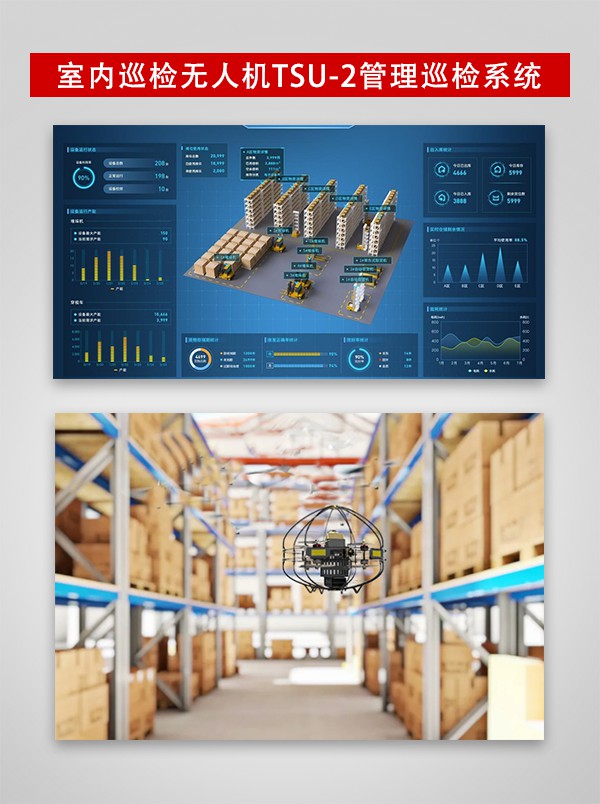 室內(nèi)巡檢無人機(jī)TSU-2型(圖4)