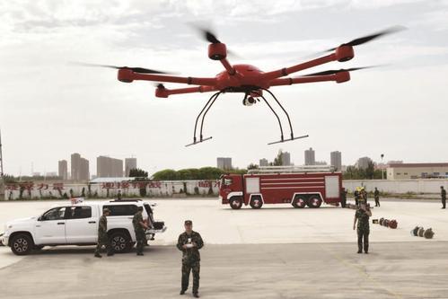 消防滅火無人機能有哪些用途?(圖1) 消防滅火無人機能有哪些用途?(圖1)