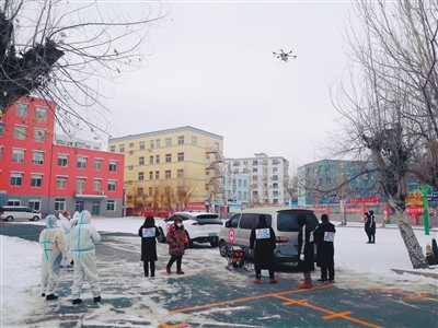 面對疫情無人機應用大展身手(圖1) 面對疫情無人機應用大展身手(圖1)