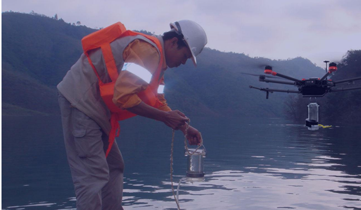 工業無人機水利勘探實際應用案例(圖2) 環保無人機